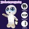GOOSH 5.2FT Inflatable Cute Mummy with Lantern – Light-Up Halloween Yard Decoration
